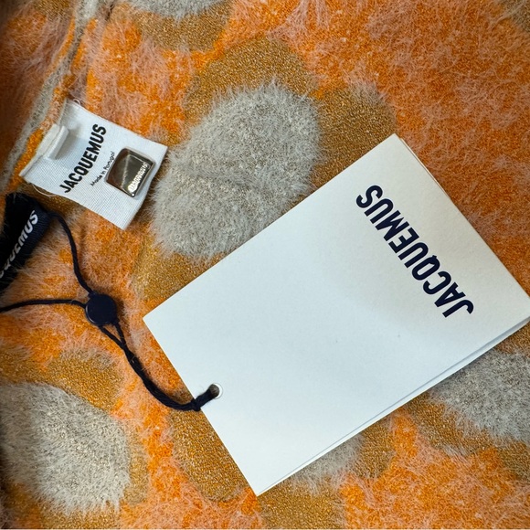 BNWT Jacquemus Le Chemise Neve Fleurs Heavyweight Cardigan Unisex Large $950 - Picture 11 of 13